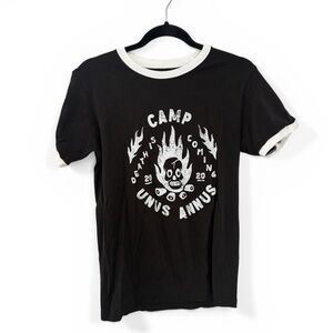RARE Camp Unus Annus Death is Coming 2020 T-Shirt - Size S